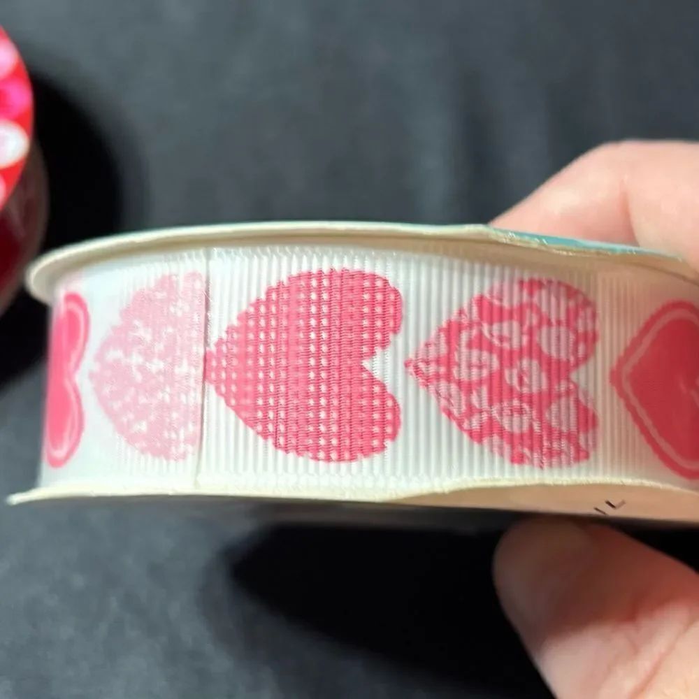 ❤️🥰❤️ NEW Valentine’s Day DIY Craft Ribbons NWT - Picture 5 of 8